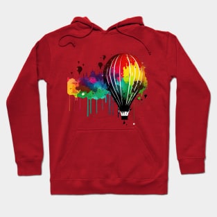 Colorful Balloon Ride Hoodie